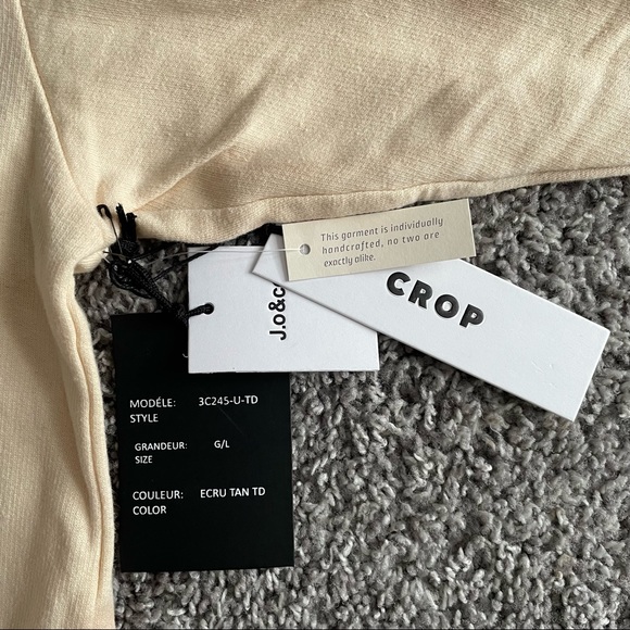 J.o&co Woman’s Crop Hoodie Tie Dye - Picture 4 of 10